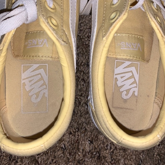 Pastel Yellow Vans - Picture 4 of 5